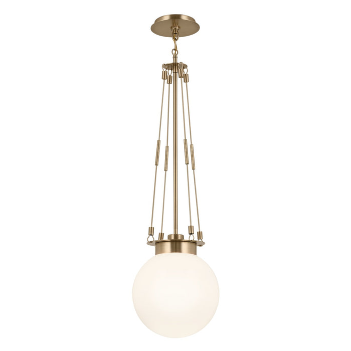Kichler 52582CPZ One Light Pendant, Champagne Bronze (4)