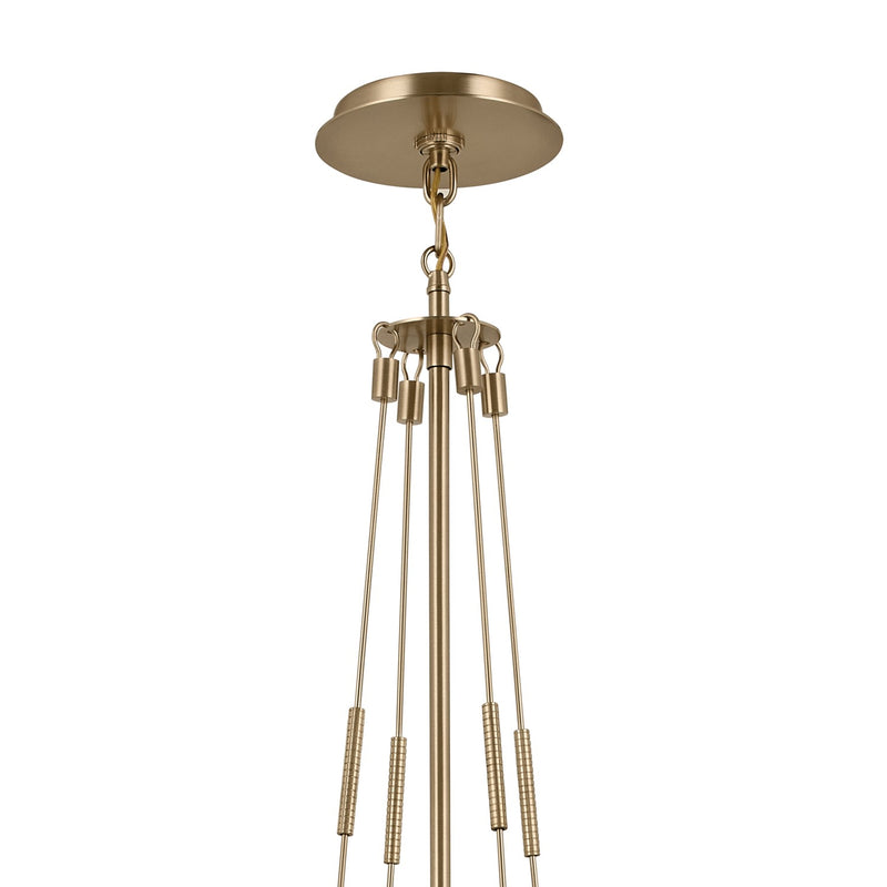 Kichler 52582CPZ One Light Pendant, Champagne Bronze (5)