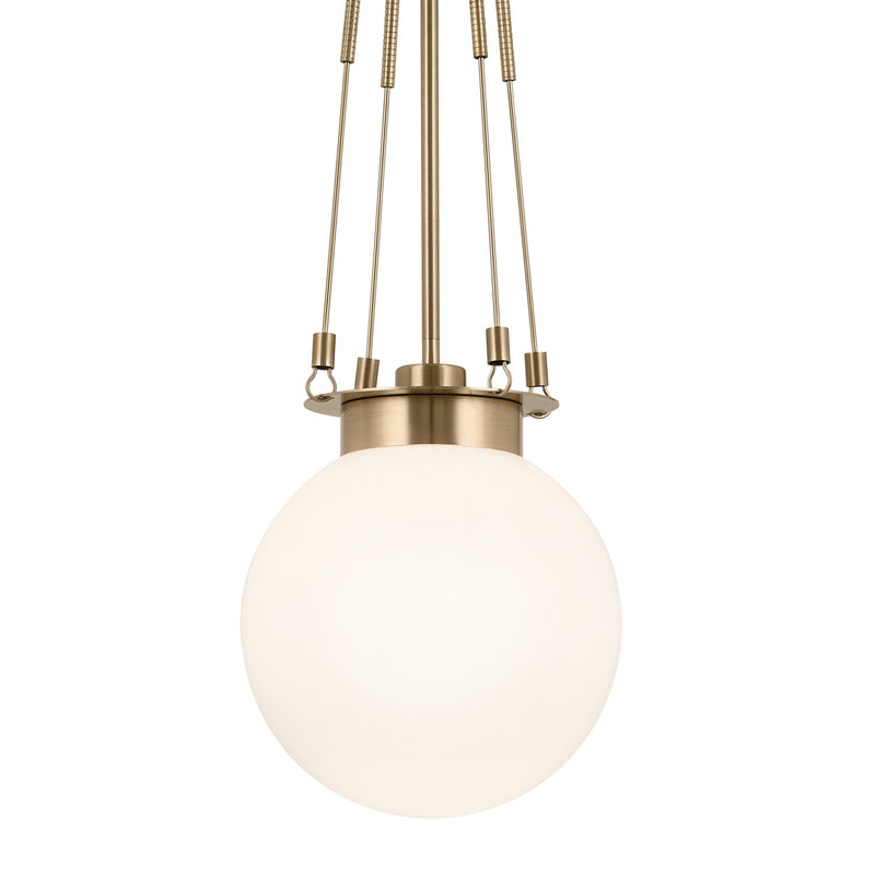 Kichler 52582CPZ One Light Pendant, Champagne Bronze (6)