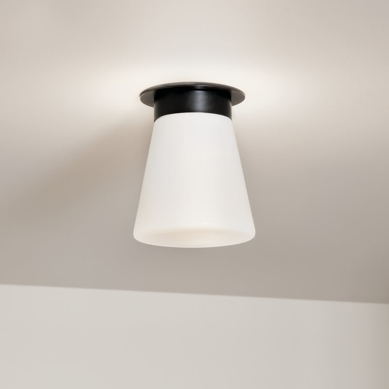 Kichler 52585BK One Light Flush Mount, Black (5)