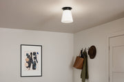 Kichler 52585BK One Light Flush Mount, Black (6)