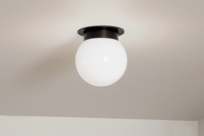 Kichler 52586BK One Light Flush Mount, Black (3)