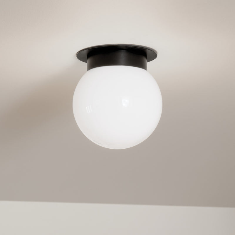 Kichler 52586BK One Light Flush Mount, Black (4)