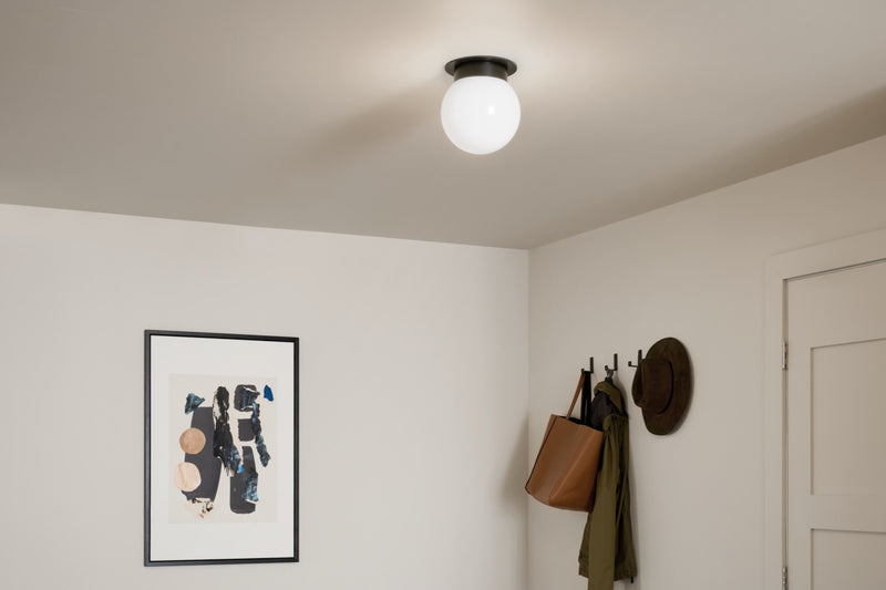 Kichler 52586BK One Light Flush Mount, Black (5)