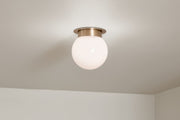 Kichler 52586CPZ One Light Flush Mount, Champagne Bronze (3)