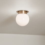 Kichler 52586CPZ One Light Flush Mount, Champagne Bronze (4)