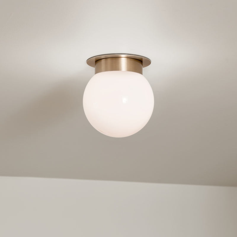 Kichler 52586CPZ One Light Flush Mount, Champagne Bronze (4)