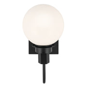 Kichler 55149BK One Light Wall Sconce, Black (4)