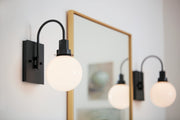 Kichler 55149BK One Light Wall Sconce, Black (6)