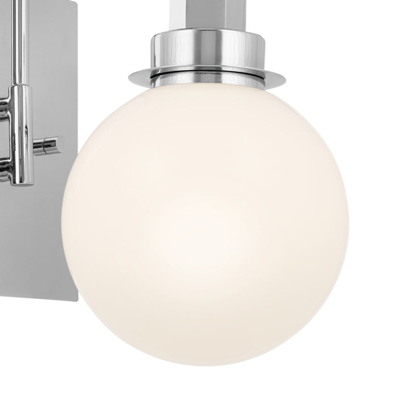 Kichler 55149CH One Light Wall Sconce, Chrome (2)