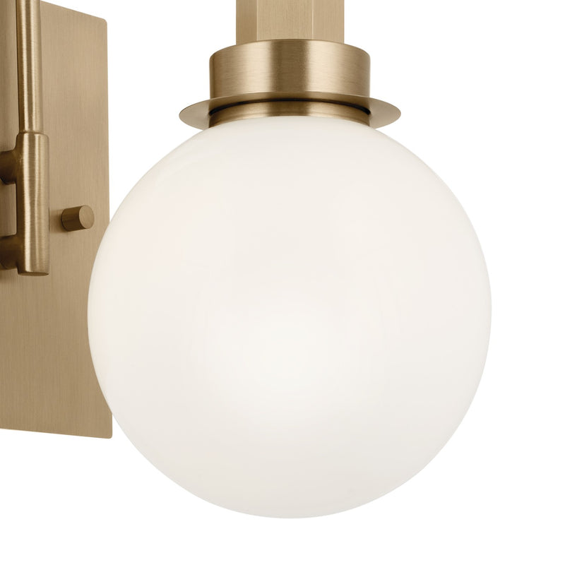Kichler 55149CPZ One Light Wall Sconce, Champagne Bronze (2)