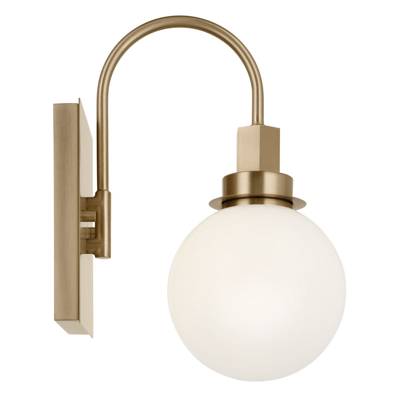Kichler 55149CPZ One Light Wall Sconce, Champagne Bronze (5)