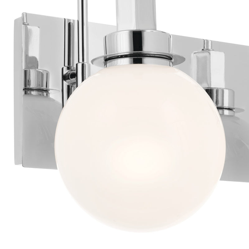 Kichler 55150CH Two Light Bath, Chrome (2)