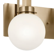 Kichler 55150CPZ Two Light Bath, Champagne Bronze (2)