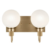 Kichler 55150CPZ Two Light Bath, Champagne Bronze (4)