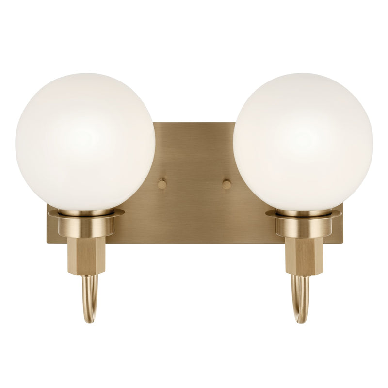 Kichler 55150CPZ Two Light Bath, Champagne Bronze (4)