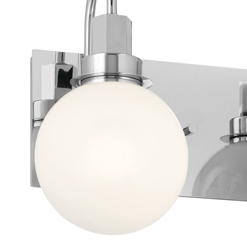 Kichler 55151CH Three Light Bath, Chrome (2)