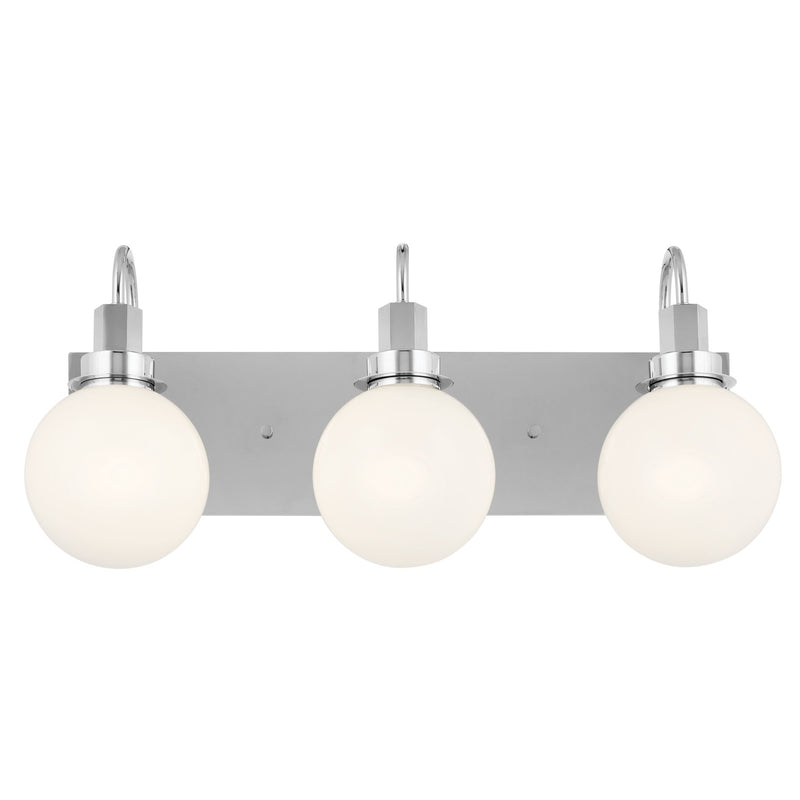 Kichler 55151CH Three Light Bath, Chrome (4)
