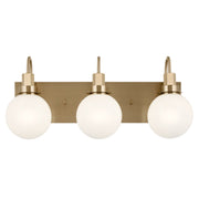 Kichler 55151CPZ Three Light Bath, Champagne Bronze (3)