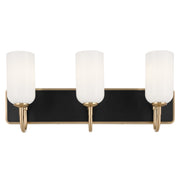 Kichler 55163CPZ Three Light Bath, Champagne Bronze (3)