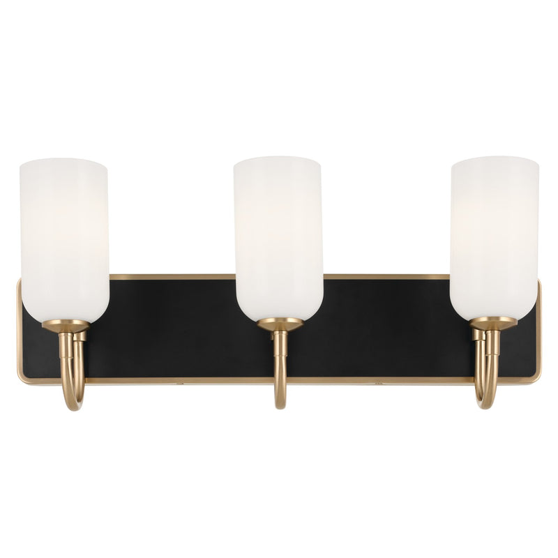 Kichler 55163CPZ Three Light Bath, Champagne Bronze (3)