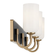 Kichler 55163CPZ Three Light Bath, Champagne Bronze (4)