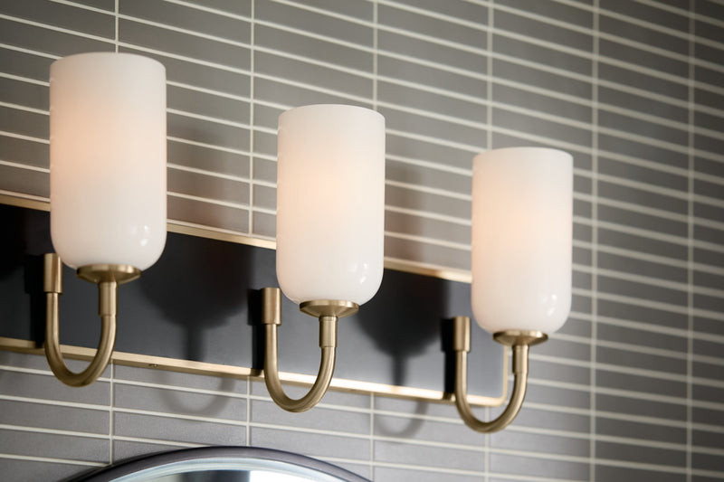 Kichler 55163CPZ Three Light Bath, Champagne Bronze (5)