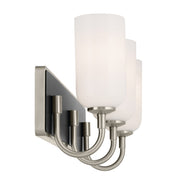 Kichler 55163NI Three Light Bath, Brushed Nickel (4)