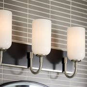 Kichler 55163NI Three Light Bath, Brushed Nickel (6)