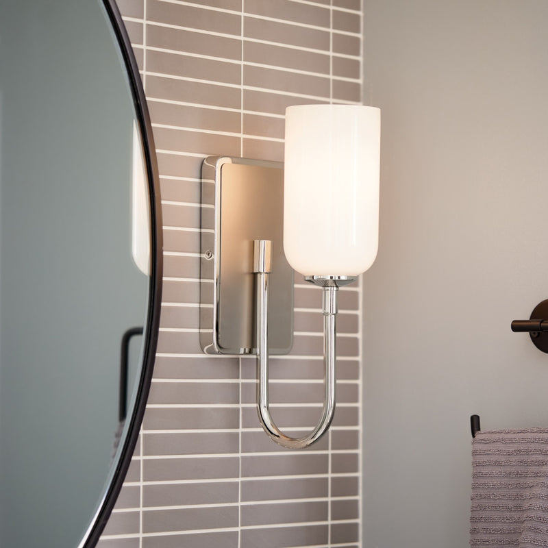 Kichler 55161PN One Light Wall Sconce, Polished Nickel (6)