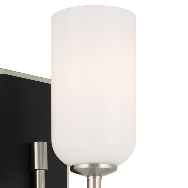Kichler 55161NI One Light Wall Sconce, Brushed Nickel (2)