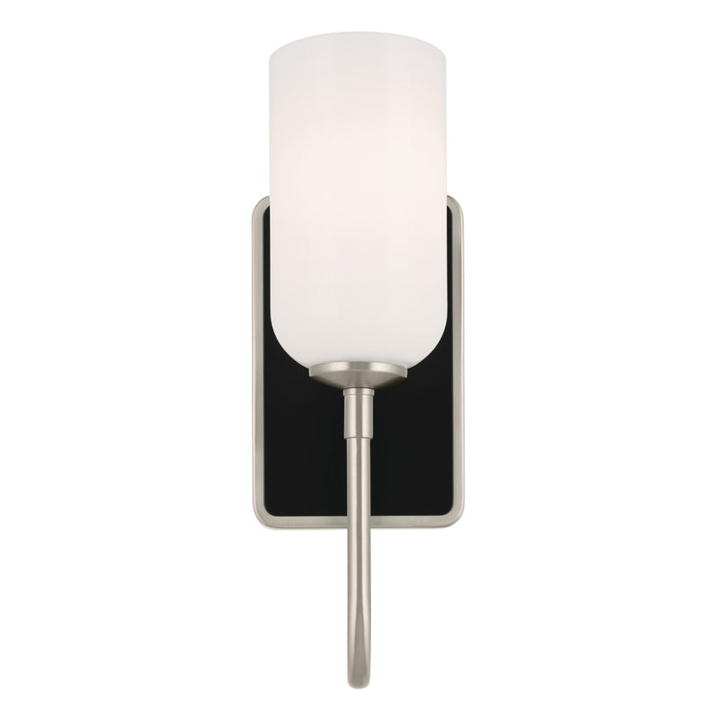 Kichler 55161NI One Light Wall Sconce, Brushed Nickel (3)