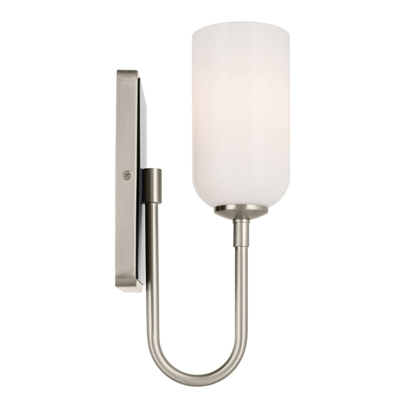 Kichler 55161NI One Light Wall Sconce, Brushed Nickel (4)