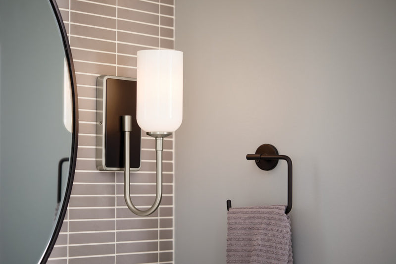 Kichler 55161NI One Light Wall Sconce, Brushed Nickel (5)