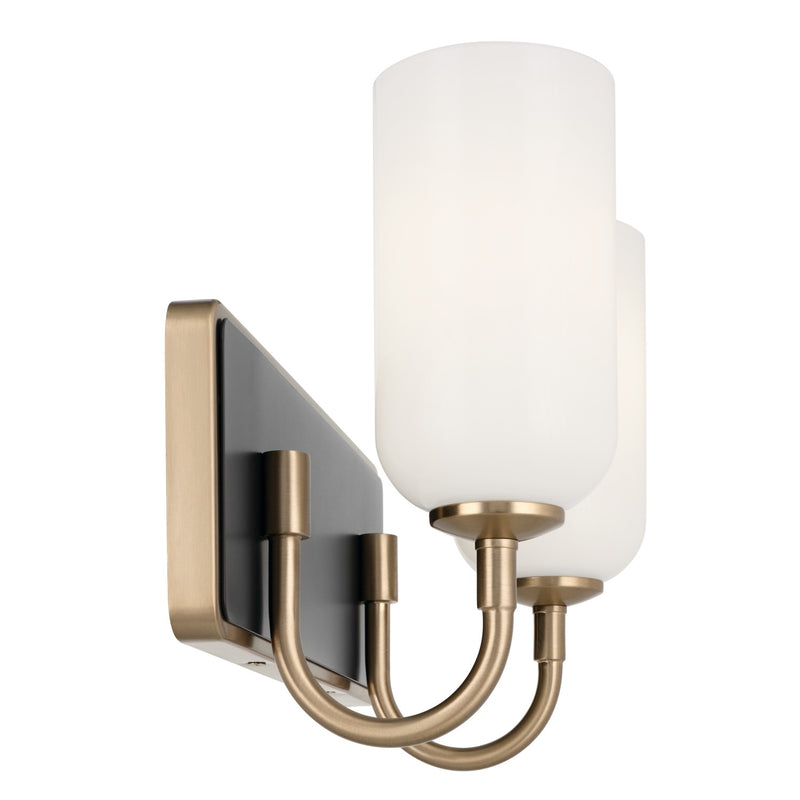 Kichler 55162CPZ Two Light Bath, Champagne Bronze (4)
