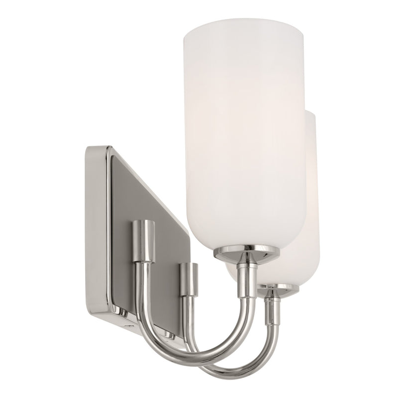 Kichler 55162PN Two Light Bath, Polished Nickel (4)