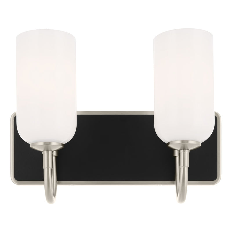 Kichler 55162NI Two Light Bath, Brushed Nickel (3)