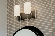 Kichler 55162NI Two Light Bath, Brushed Nickel (5)