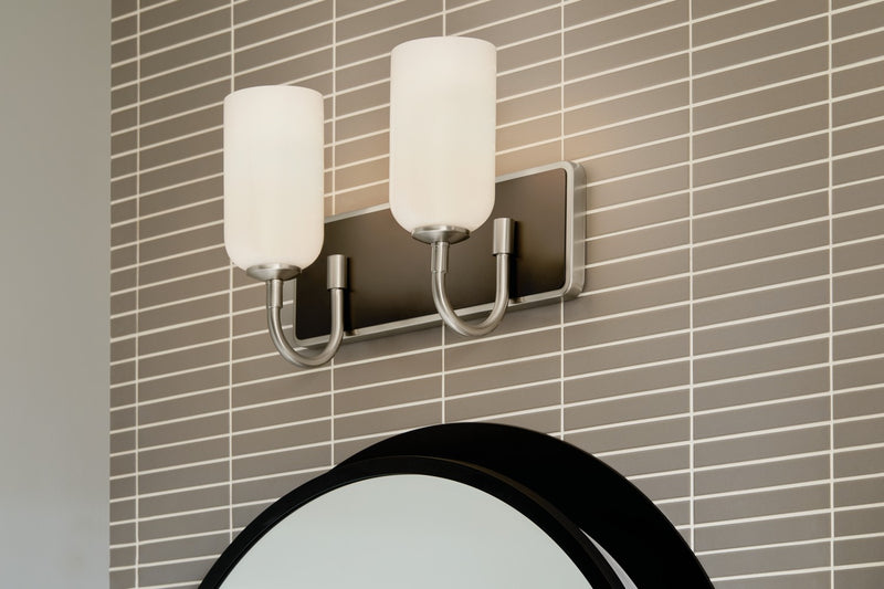Kichler 55162NI Two Light Bath, Brushed Nickel (5)