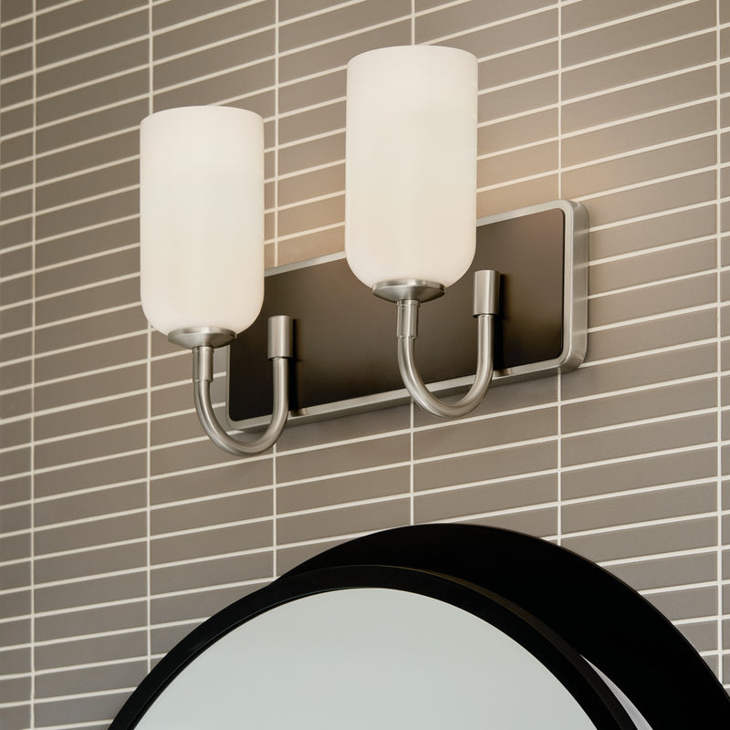 Kichler 55162NI Two Light Bath, Brushed Nickel (6)
