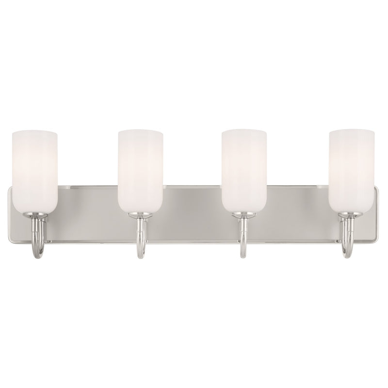 Kichler 55164PN Four Light Bath, Polished Nickel (3)