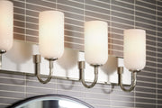 Kichler 55164PN Four Light Bath, Polished Nickel (4)
