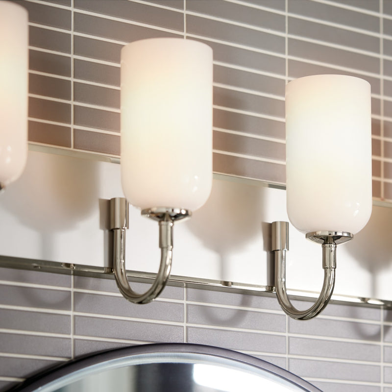 Kichler 55164PN Four Light Bath, Polished Nickel (5)