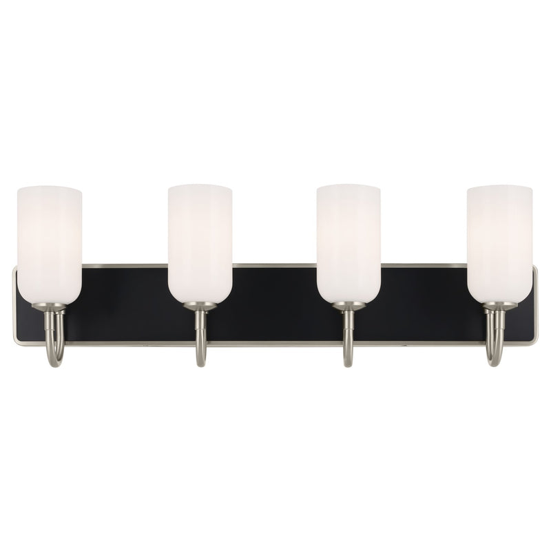 Kichler 55164NI Four Light Bath, Brushed Nickel (3)