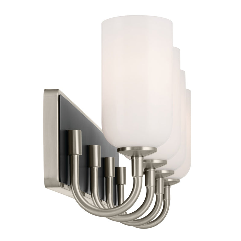 Kichler 55164NI Four Light Bath, Brushed Nickel (4)