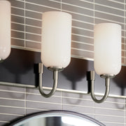 Kichler 55164NI Four Light Bath, Brushed Nickel (6)