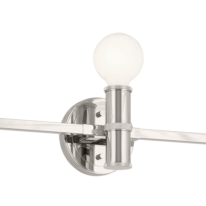 Kichler 55157PN Three Light Bath, Polished Nickel (2)