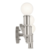 Kichler 55157PN Three Light Bath, Polished Nickel (4)