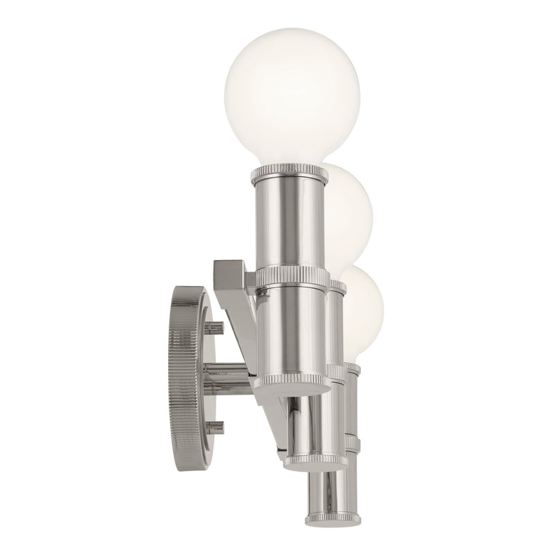 Kichler 55157PN Three Light Bath, Polished Nickel (4)