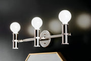 Kichler 55157PN Three Light Bath, Polished Nickel (5)